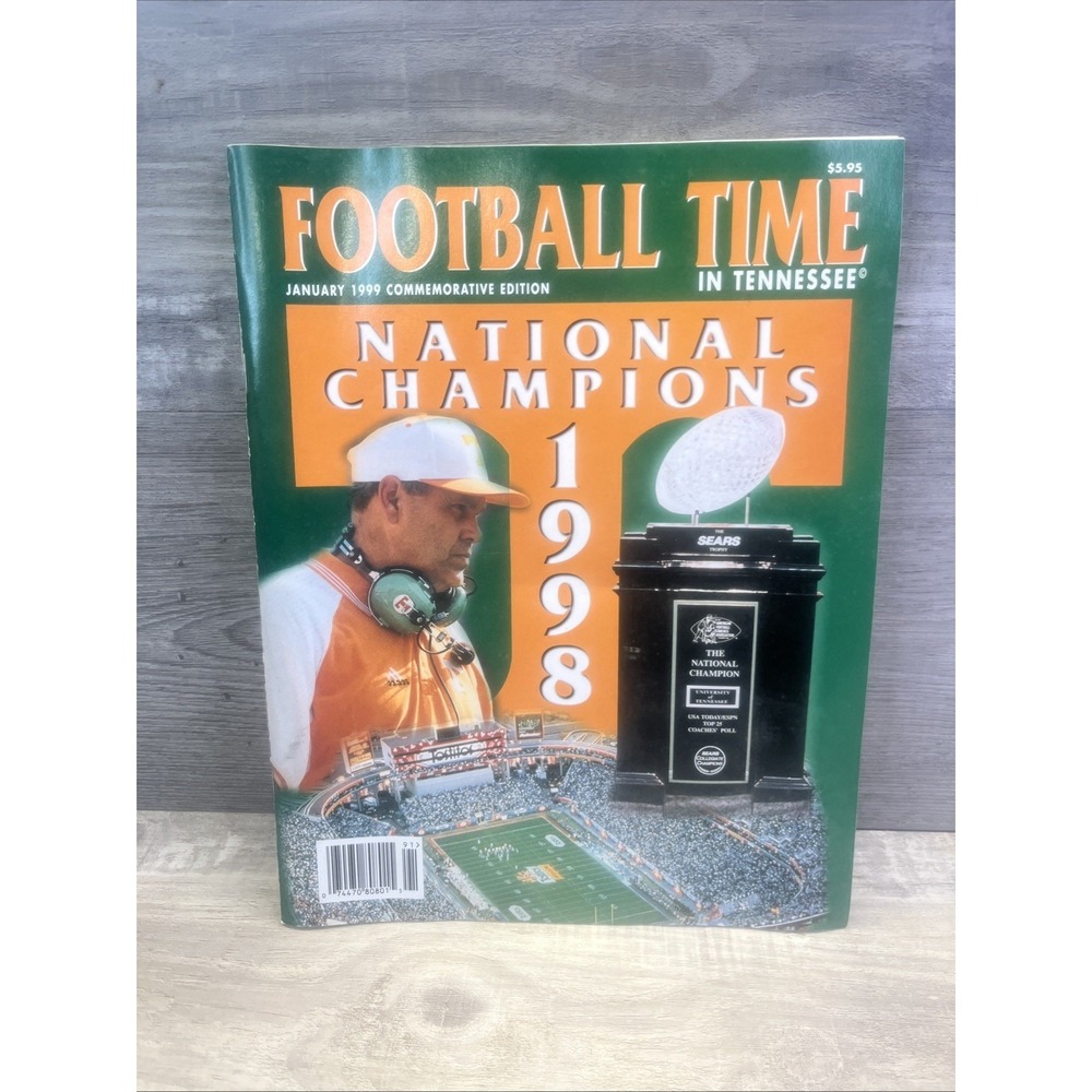 Football Time In Tennessee January 1999 National Champions Tostitos Fiesta Bowl